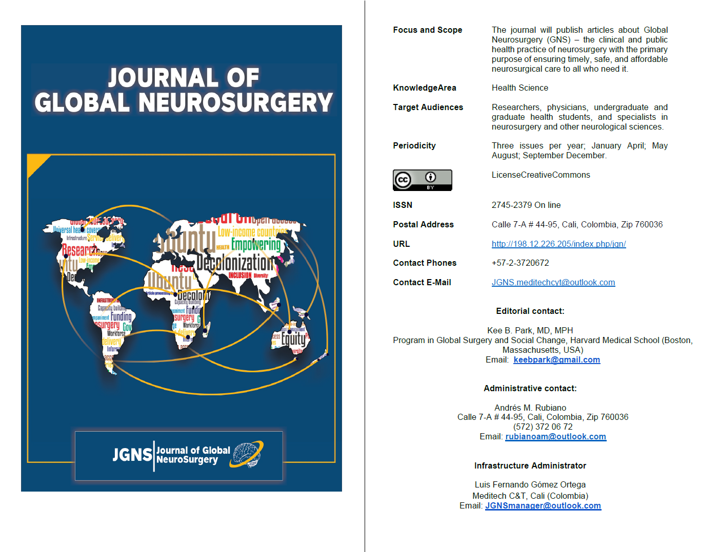 					View Vol. 1 No. 1 (2021): JOURNAL OF GLOBAL NEUROSURGERY
				