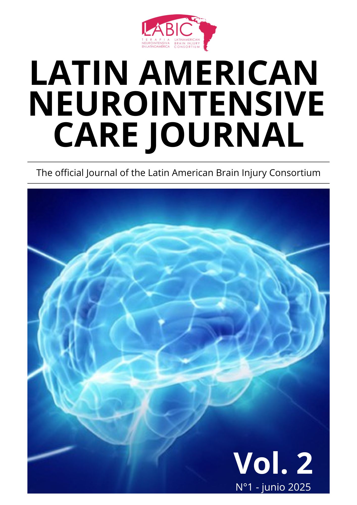 					Ver Vol. 2 Núm. 1 (2025): LATIN AMERICAN NEUROINTENSIVE CARE JOURNAL
				